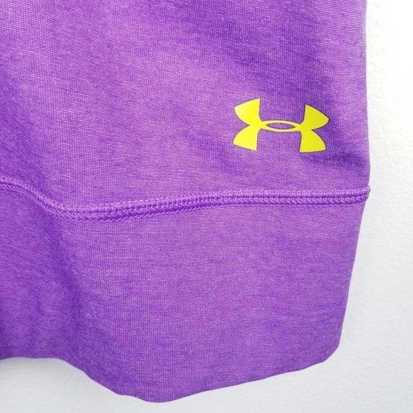 Under Armour Girl's Reversible Zip-Up Sleeveless Hoodie Jacket NWT - Picture 3 of 15